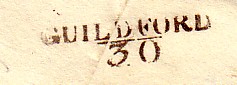 Guildford  21 AU 1828